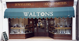 View of Waltons Shopfront